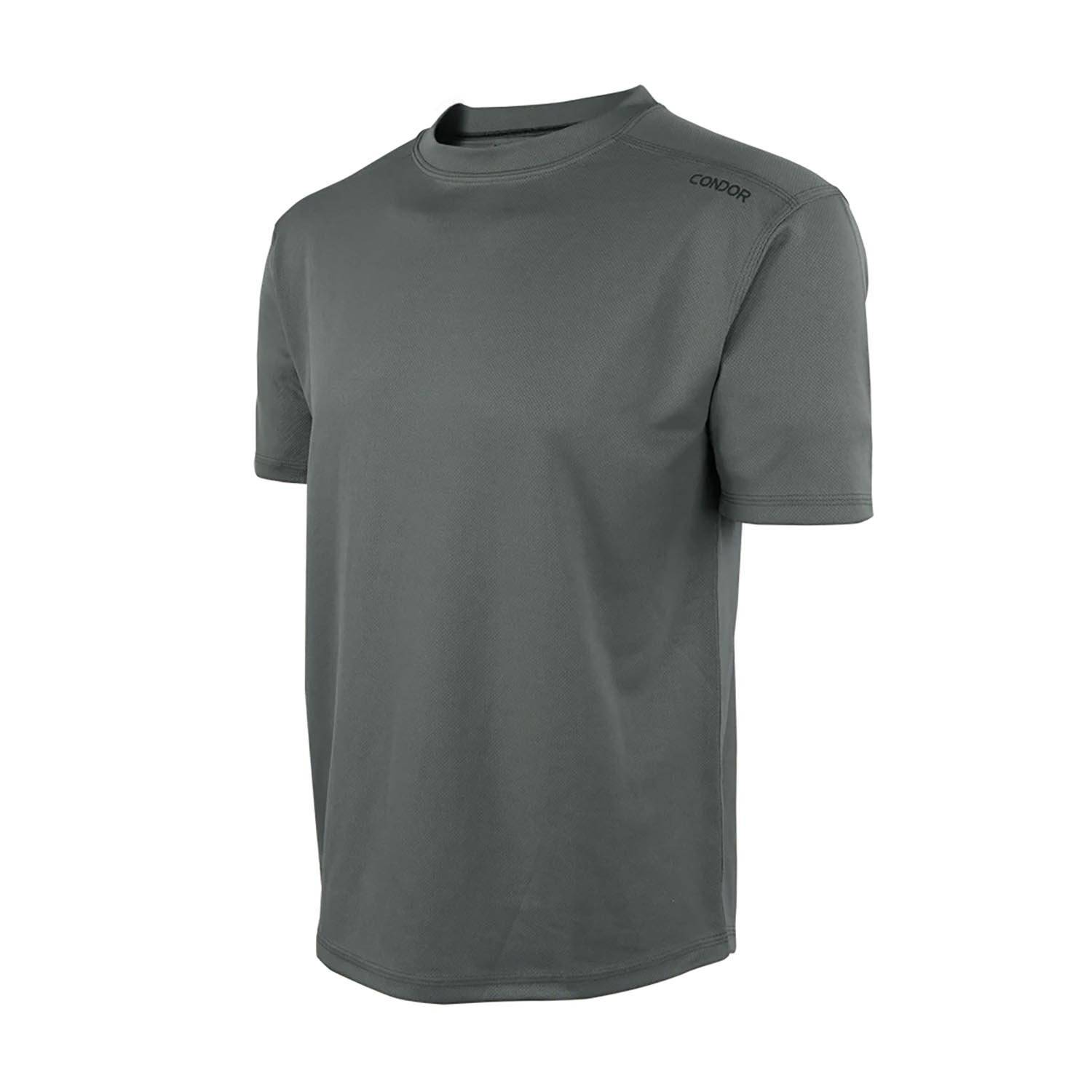 CONDOR MAXFORT SHORT SLEEVE TRAINING TOP IN GRAPHITE