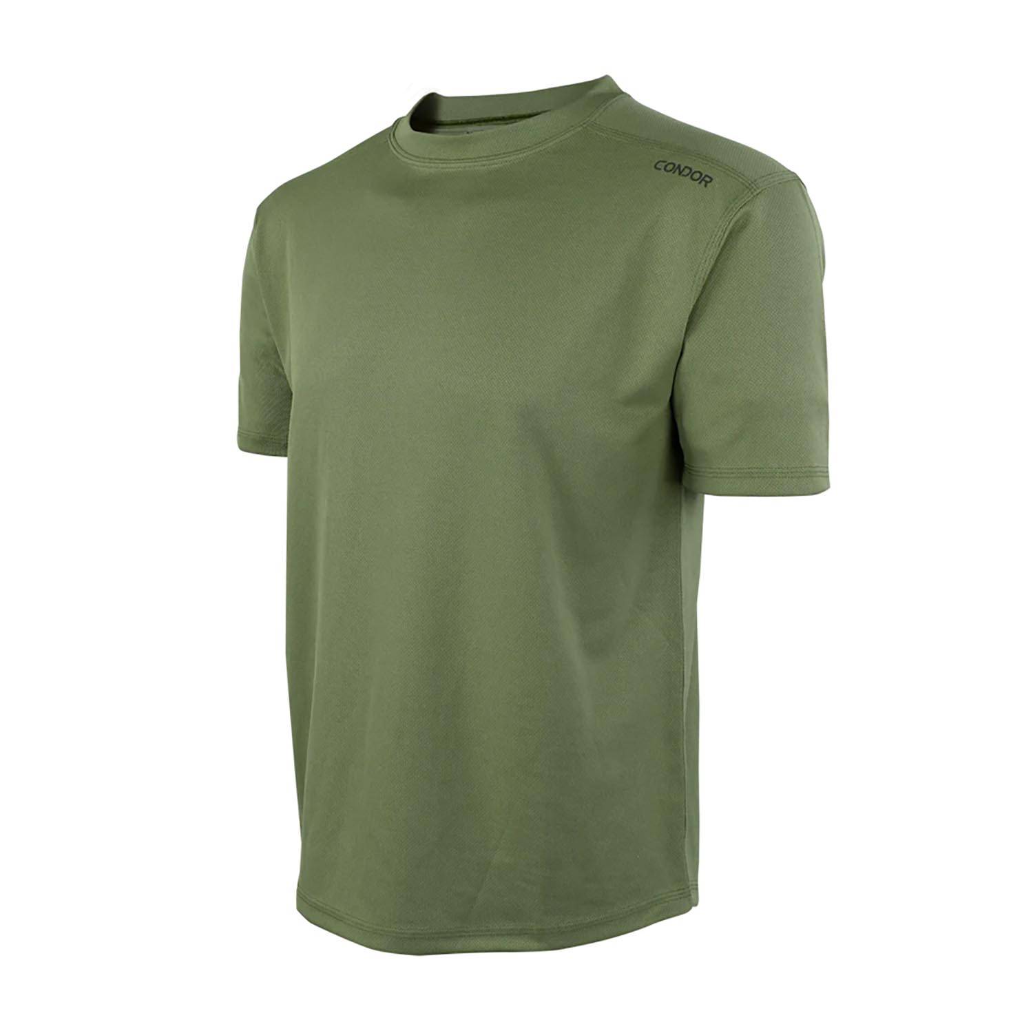 CONDOR MAXFORT SHORT SLEEVE TRAINING TOP IN OLIVE DRAB