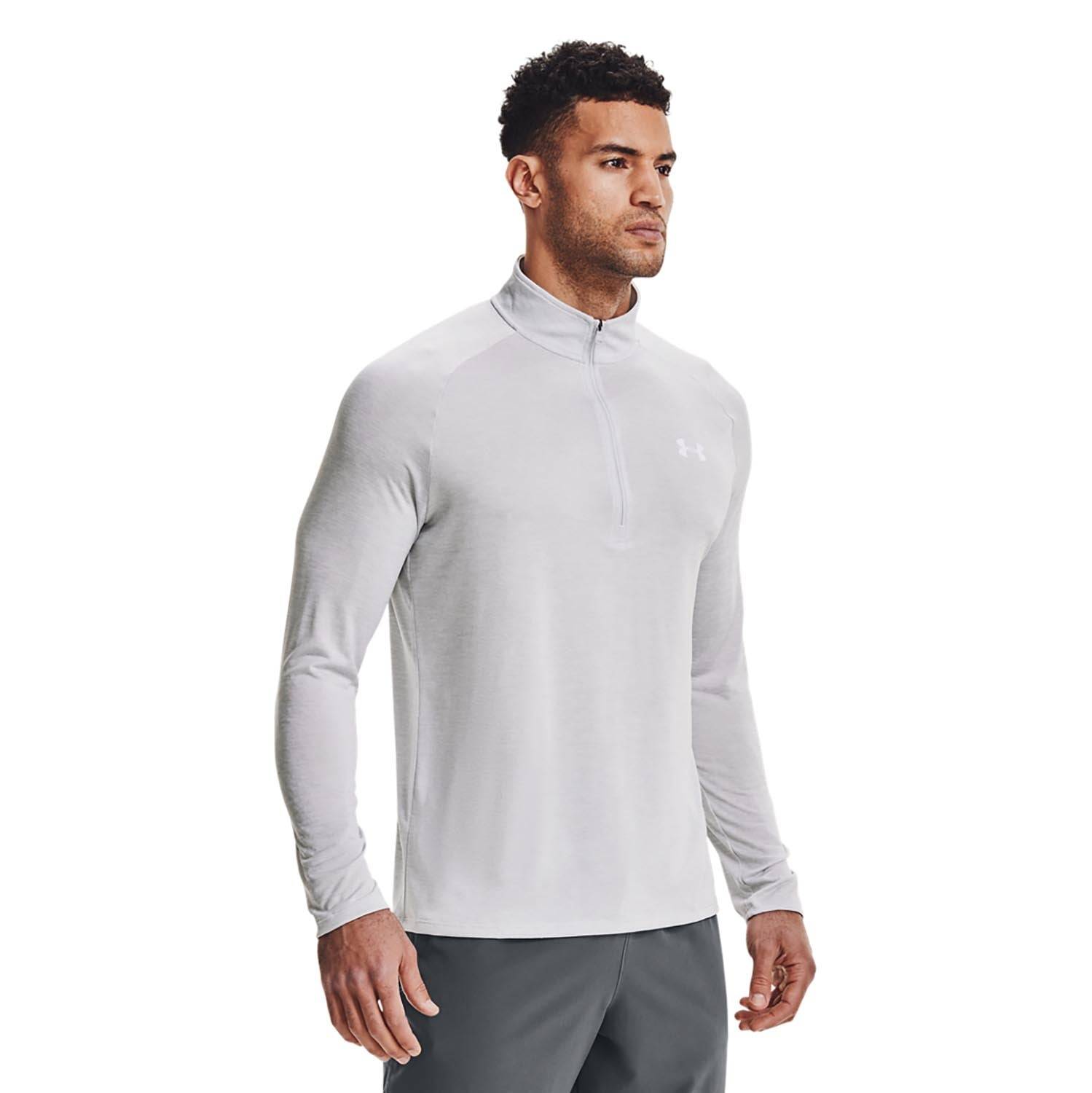 UNDER ARMOUR MEN'S UA TECH 1/2 ZIP LONG SLEEVE SHIRT