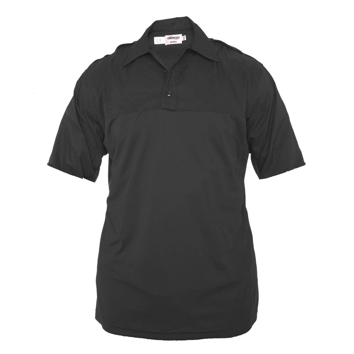 ELBECO UV1 REFLEX SHORT SLEEVE UNDERVEST SHIRT IN BLACK