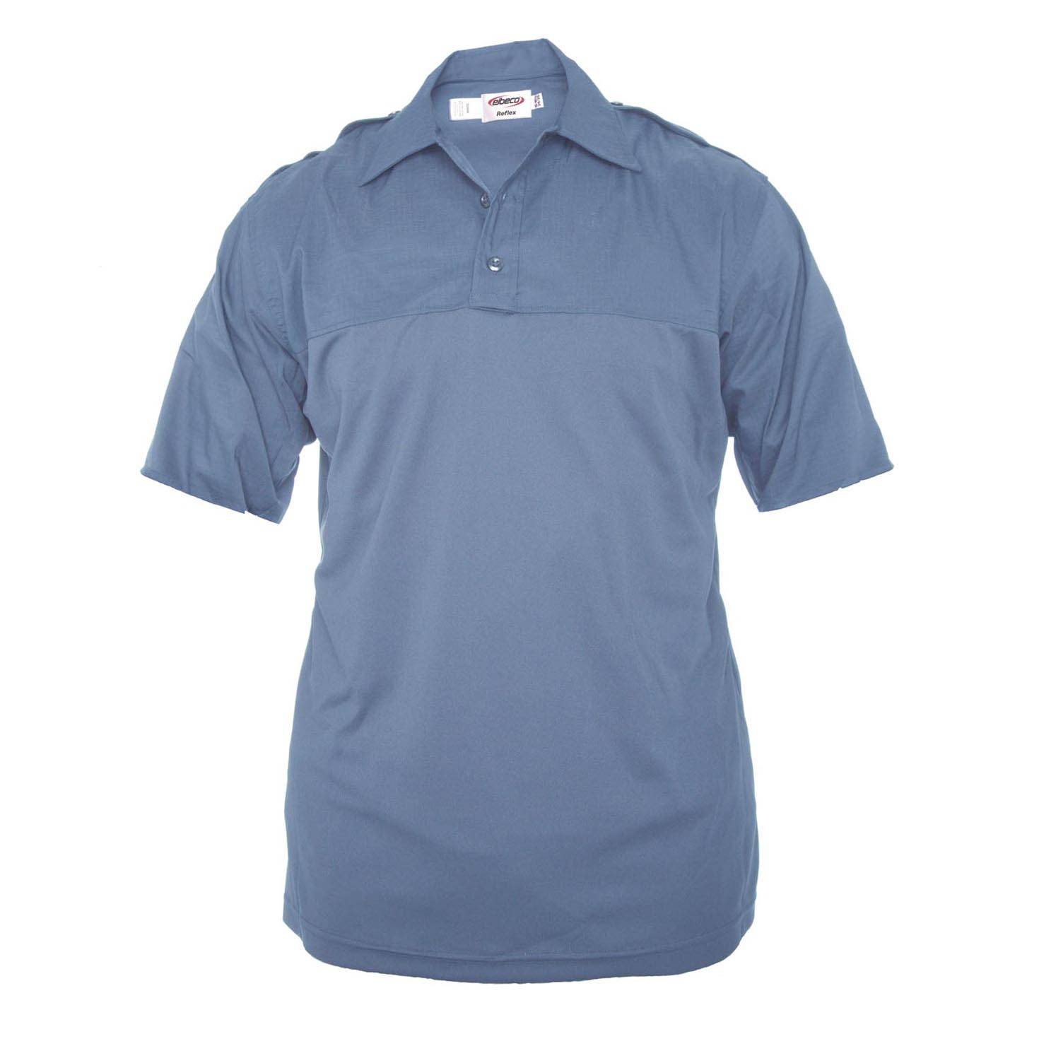 ELBECO UV1 REFLEX SHORT SLEEVE UNDERVEST SHIRT FRENCH BLUE