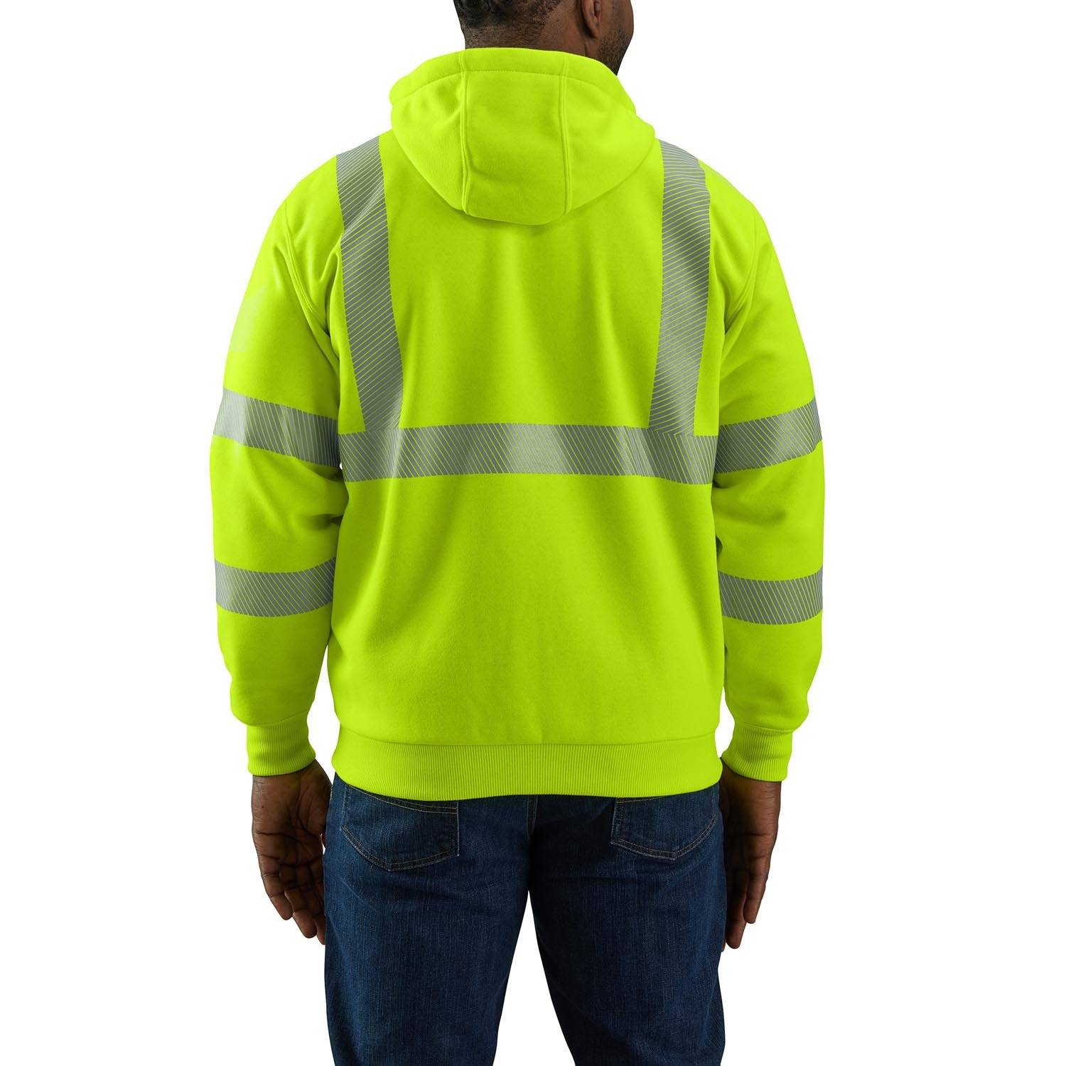 Carhartt High-Visibility Thermal-Lined Full-Zip Sweatshirts