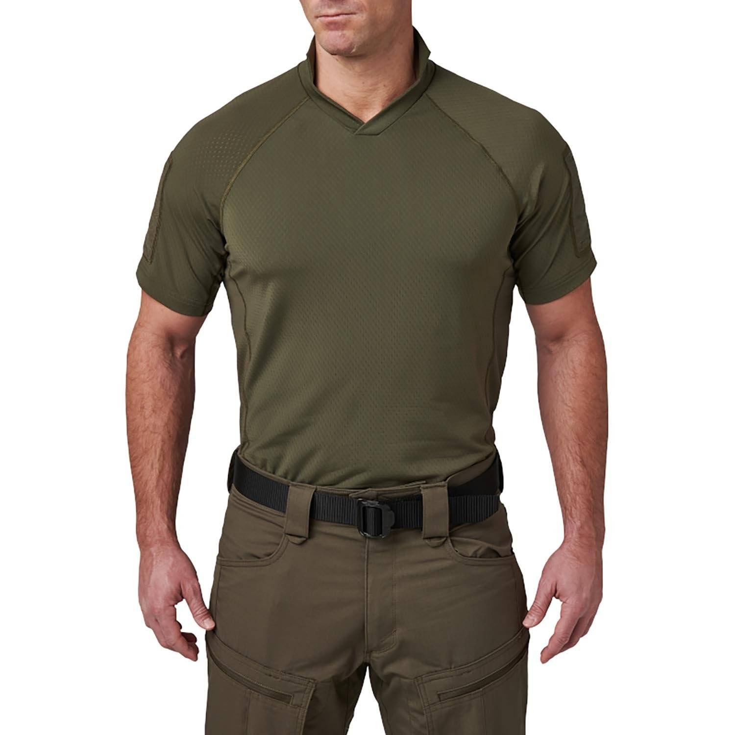 5.11 TACTICAL V.XI SIGURD SHORT SLEEVE SHIRT IN RANGER GREEN