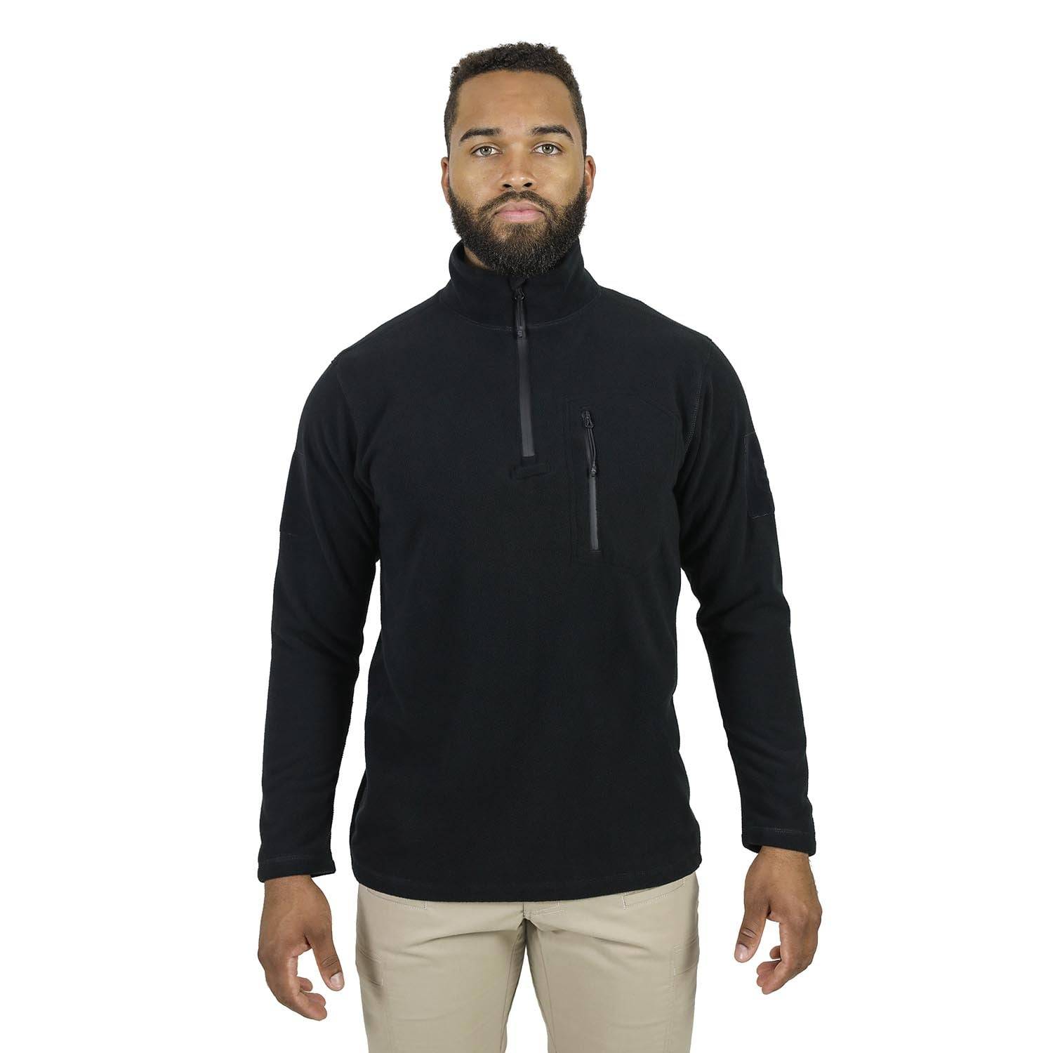 MISSION MADE QUARTER ZIP FLEECE PULLOVER