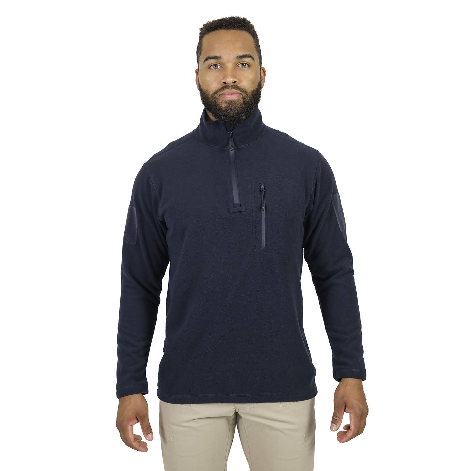 MISSION MADE QUARTER ZIP FLEECE PULLOVER