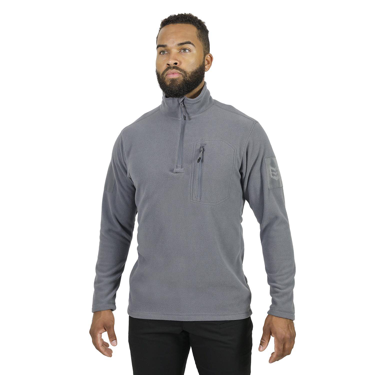 MISSION MADE QUARTER ZIP FLEECE PULLOVER