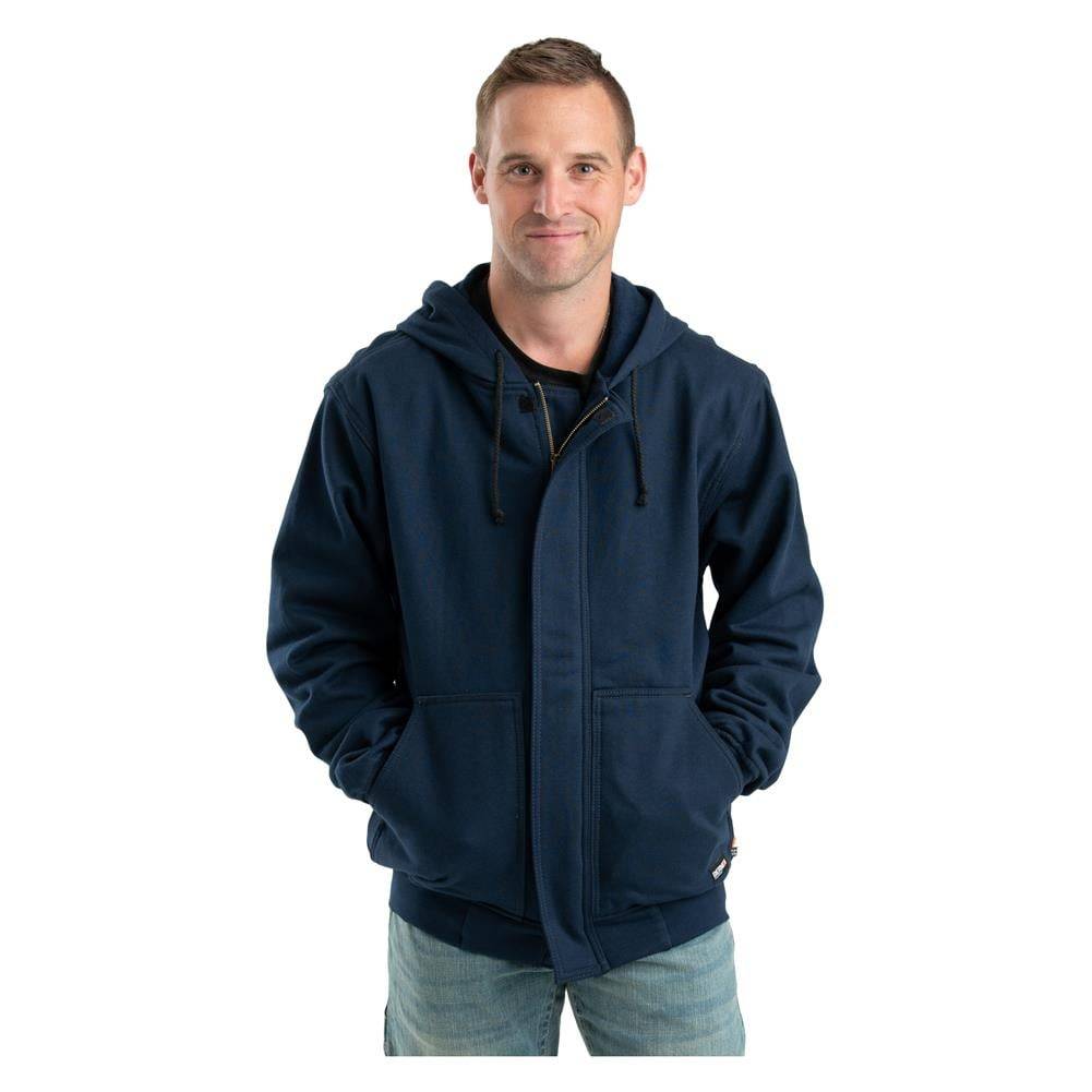 BERNE MEN'S FLAME RESISTANT ZIPPERED FRONT NFPA 2112 HOODED