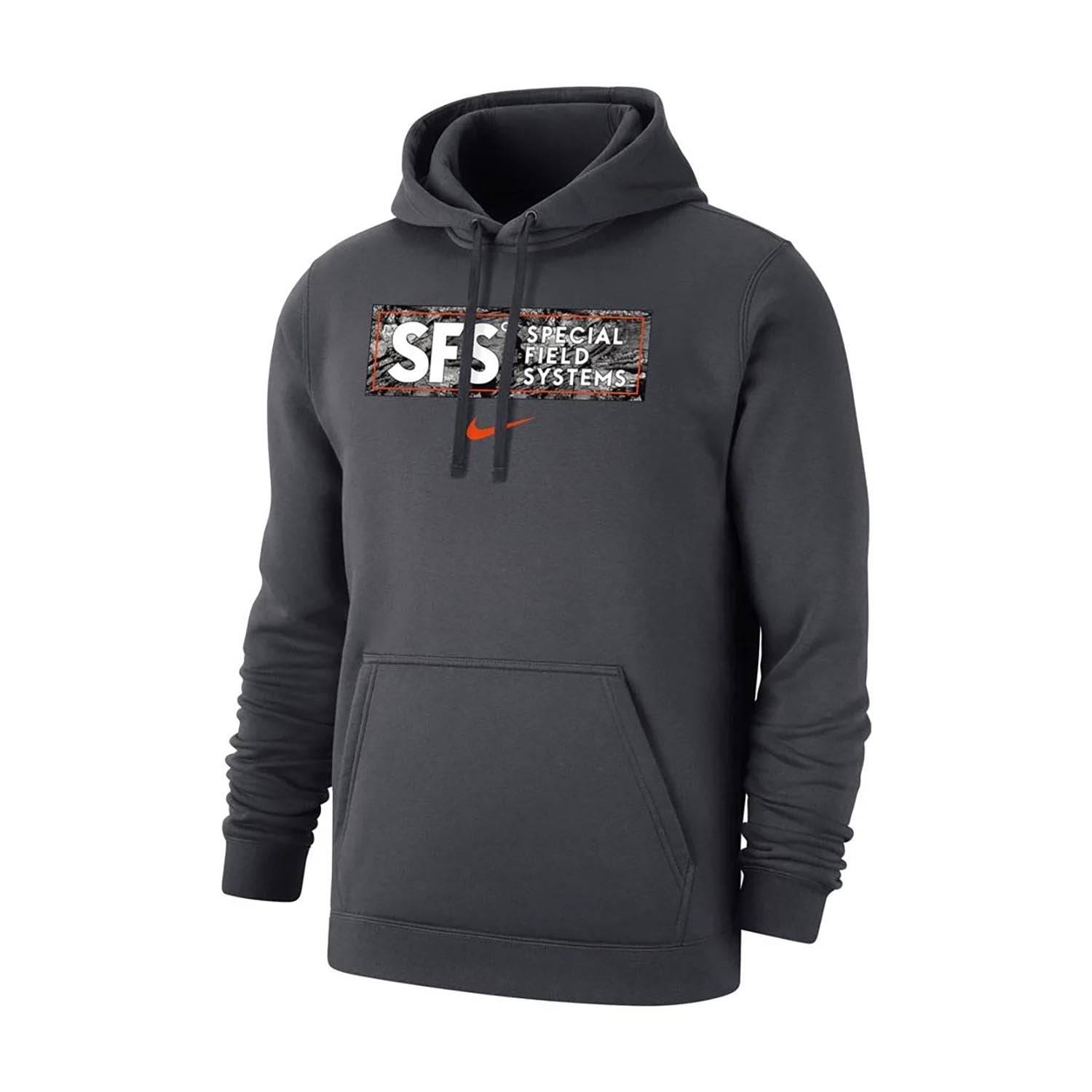 Nike Men's SFS Camo Badge Club Fleece Hoodie