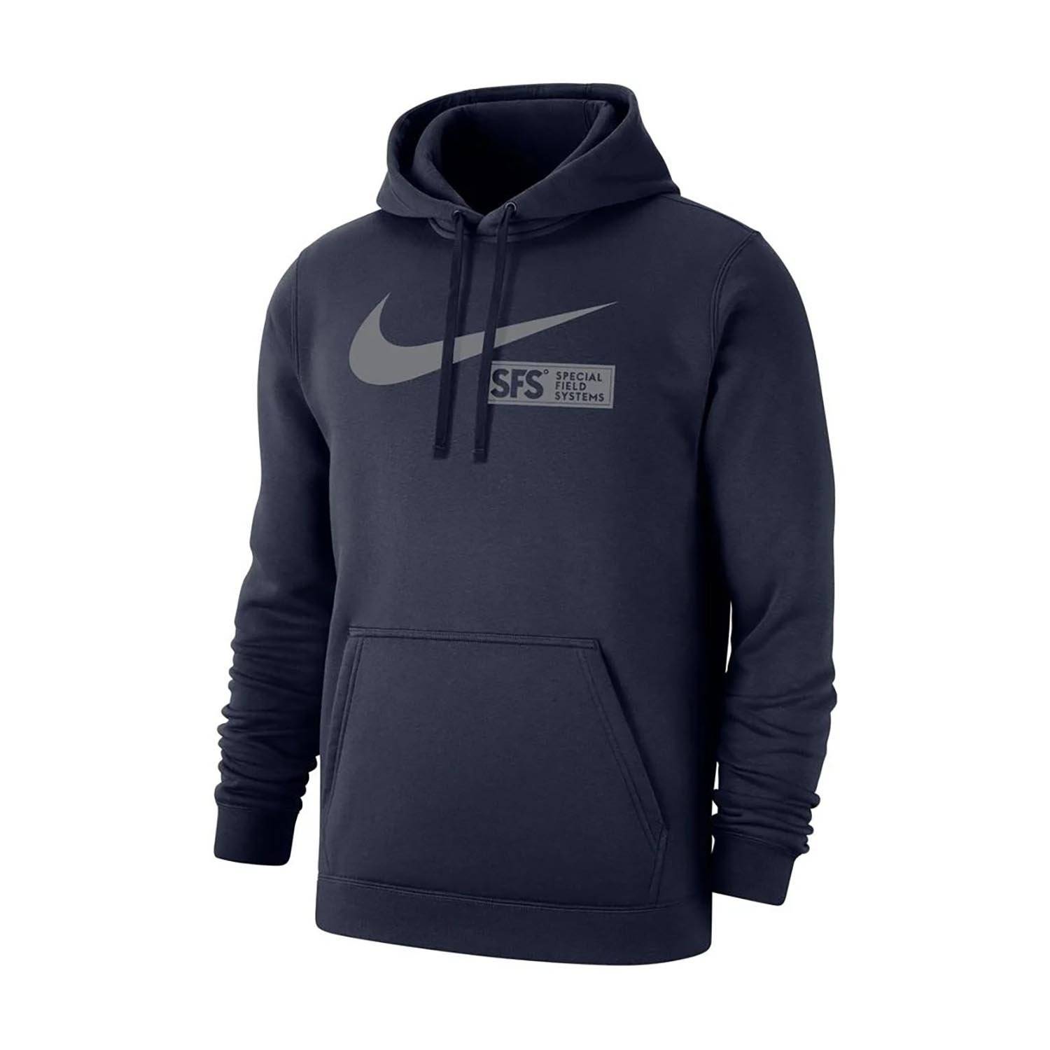 Nike Men's SFS Swoosh Club Fleece Hoodie