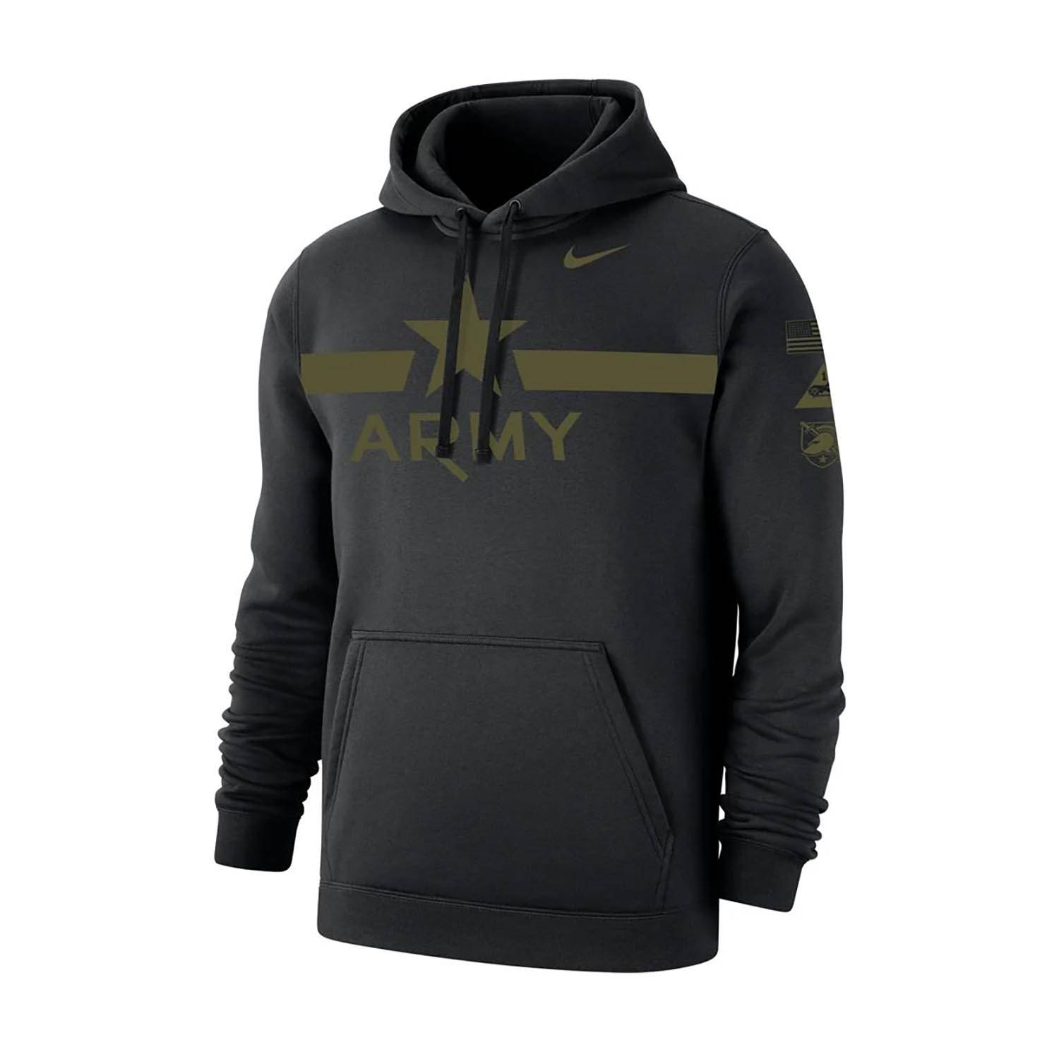 Nike Men's U.S. Army Black Knights Club Fleece Hoodie