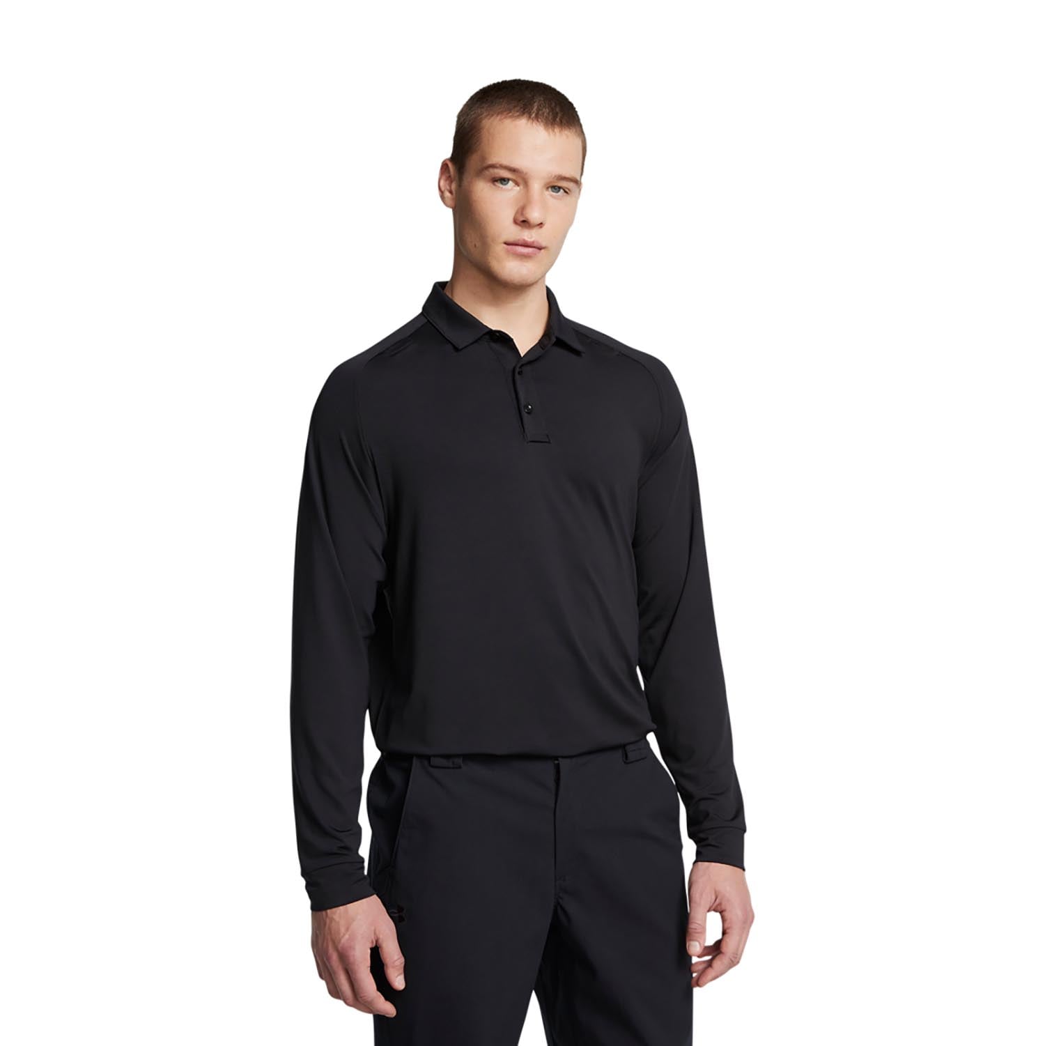UNDER ARMOUR MEN'S TACTICAL ELITE LONG SLEEVE POLO