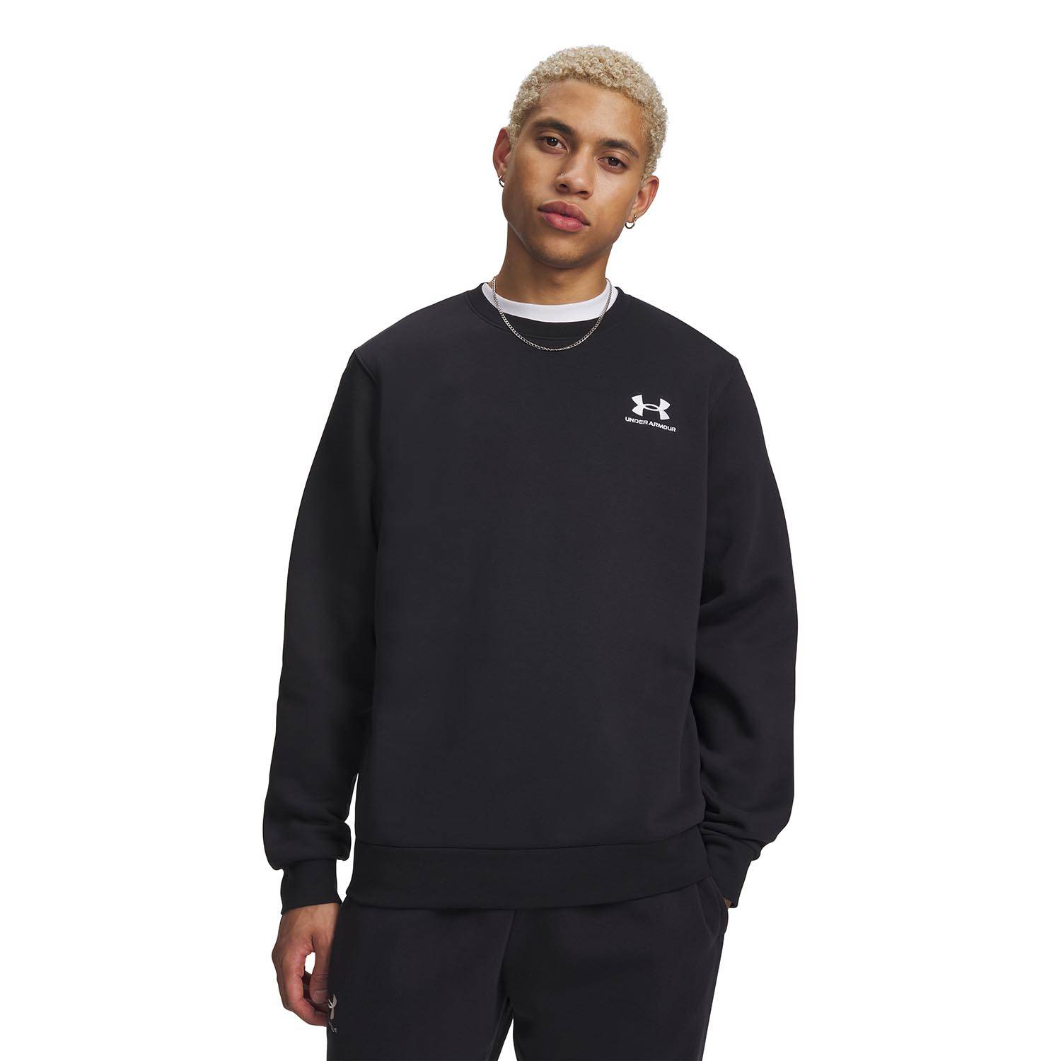 UNDER ARMOUR MEN'S ICON FLEECE CREW SWEATSHIRT