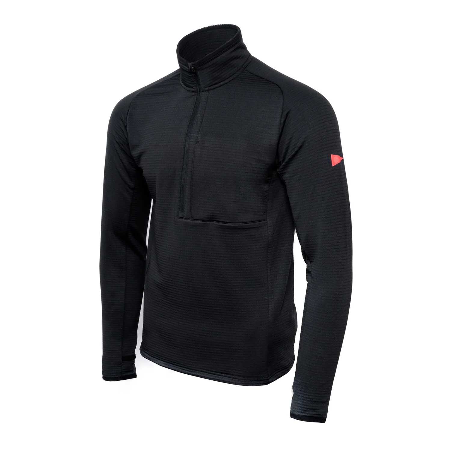 Florence Off Grid Fleece Half Zip, Black