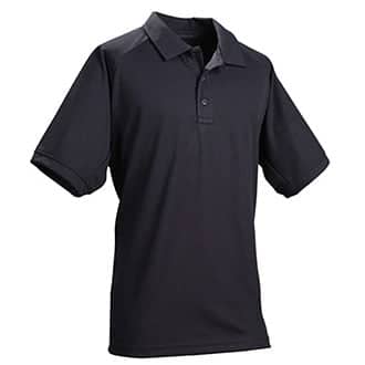 Vertx Mens Coldblack Short Sleeve Polo Shirt Long Body 