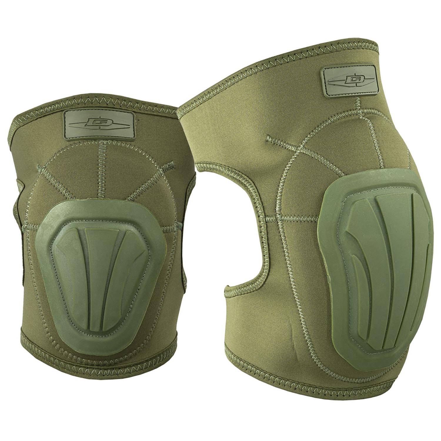 DAMASCUS IMPERIAL NEOPRENE KNEE & ELBOW PADS IN OLIVE DRAB
