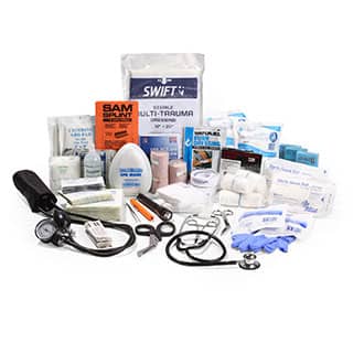 米海軍救命ボートDOLPHIN2 DYNA MED希少品 Dyna Med Mini-Medic Level 2 First Responder Kit