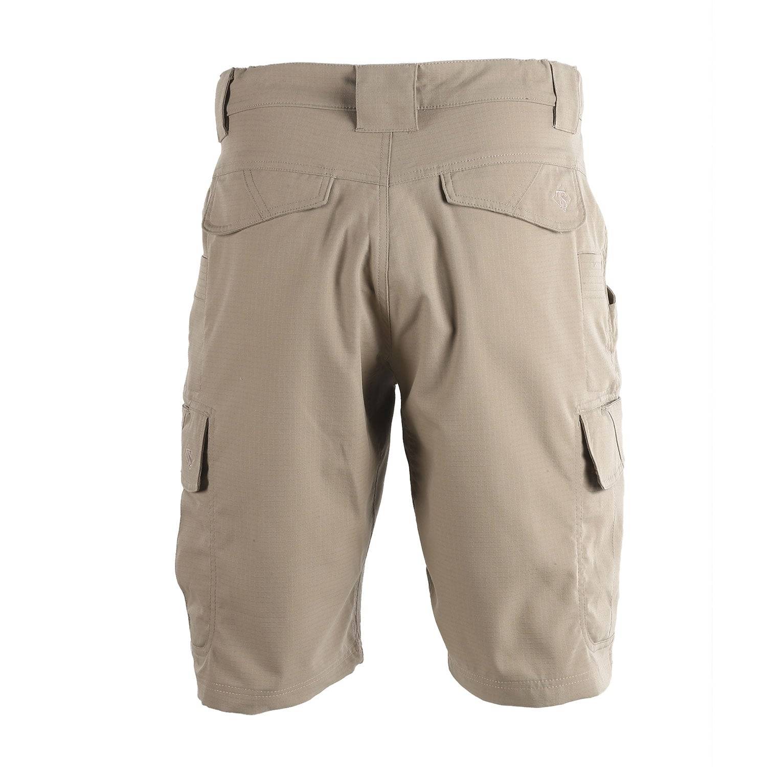 Tru-Spec Uomo Pantaloncini 24/7 Ascent Corto: Tessuto Micro Rip-Stop Stretch, Teflon, Nero, Taglia 36 - 4
