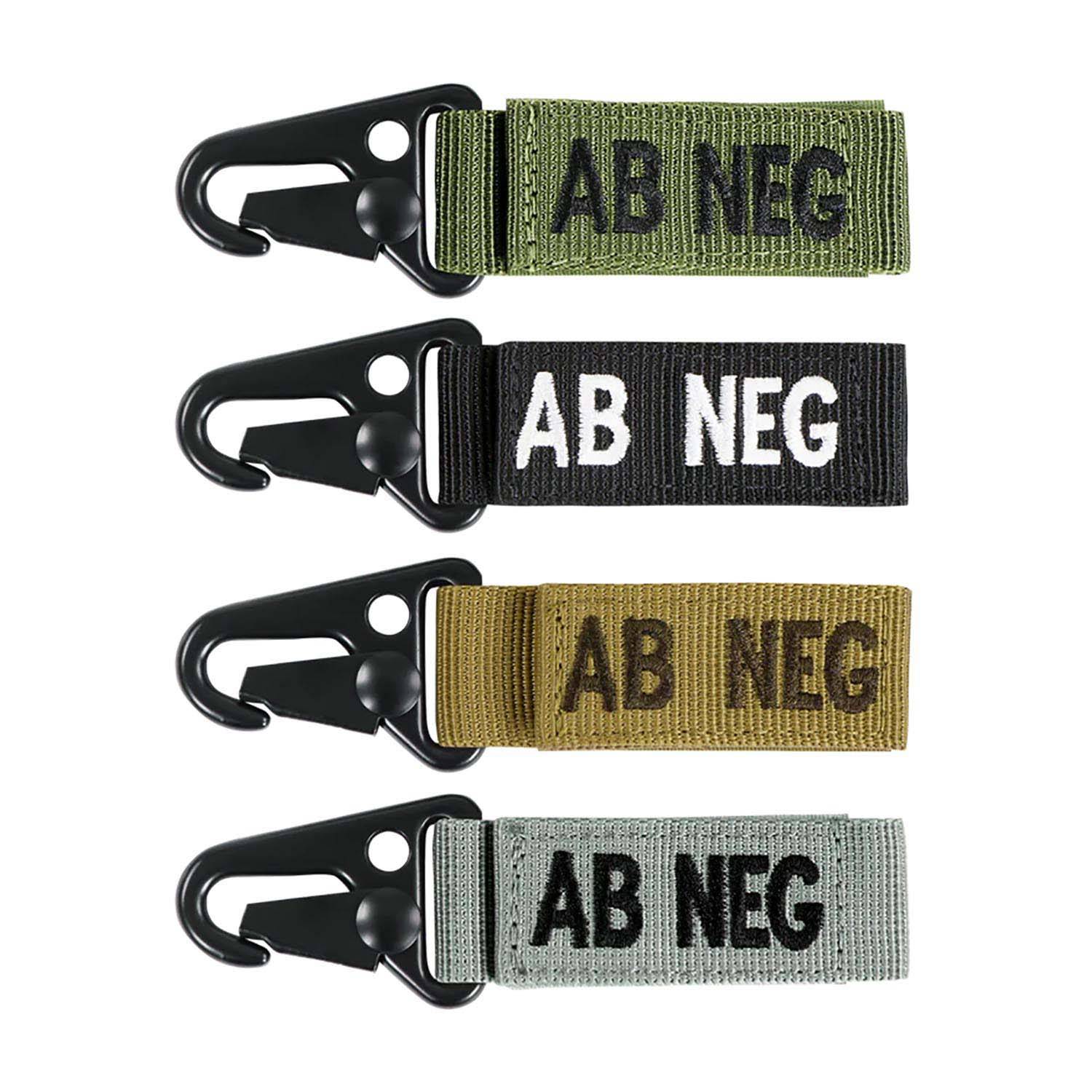 Condor Blood Type Nylon Key Chain