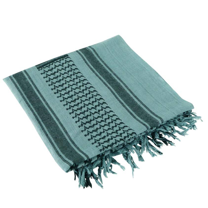 CONDOR SHEMAGH IN FOLIAGE/BLACK