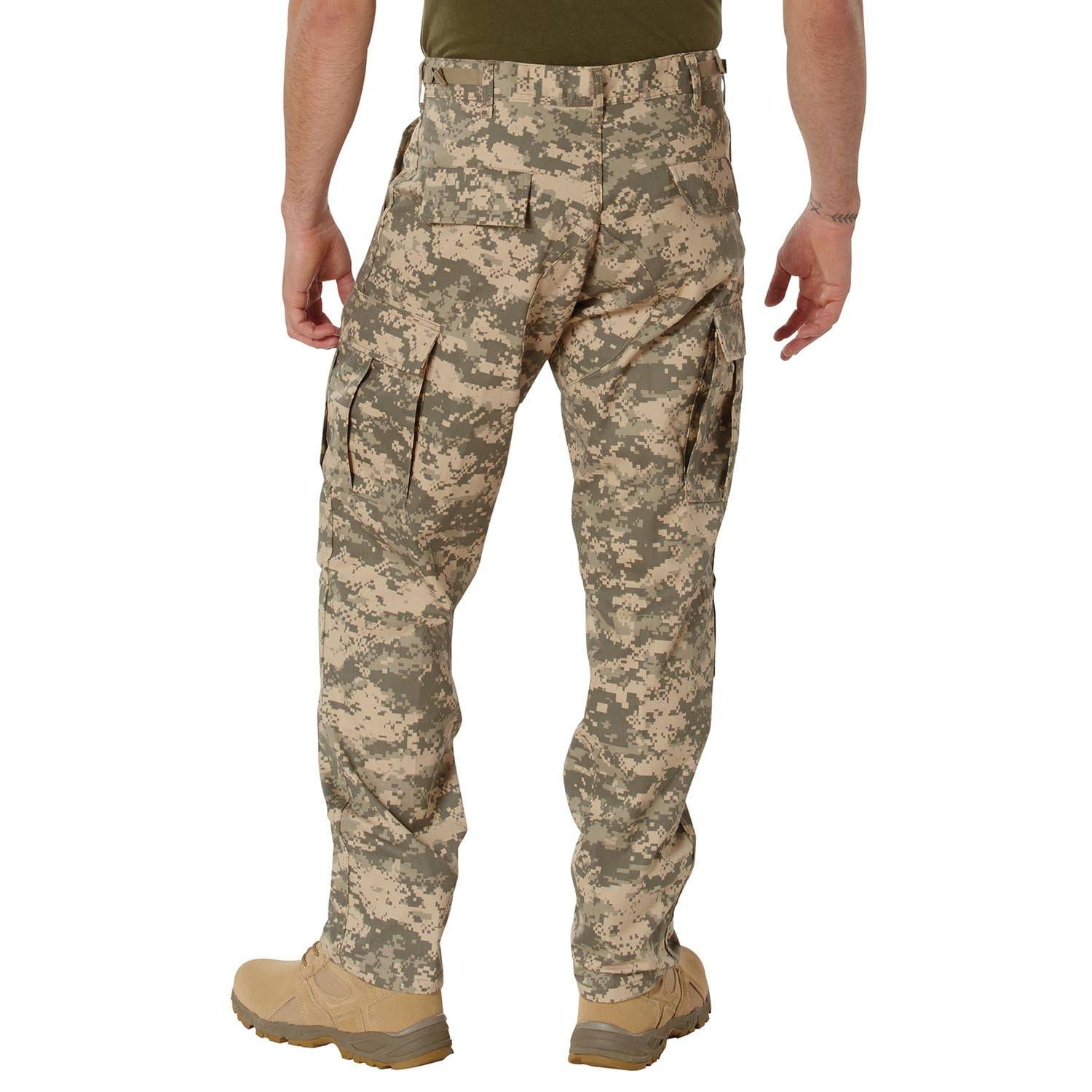 Digital Camo Tactical BDU Pants – Military Cargo Combat Pants