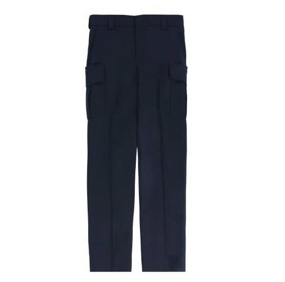 MEN'S SIDE-PKT POLYESTER TROUSERS W/TUNNEL WAISTBAND