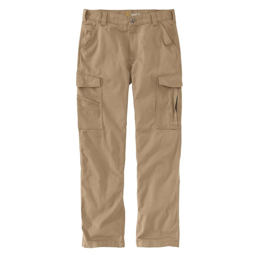CARHARTT RELAXED FIT RUGGED FLEX CANVAS CARGO PANTS