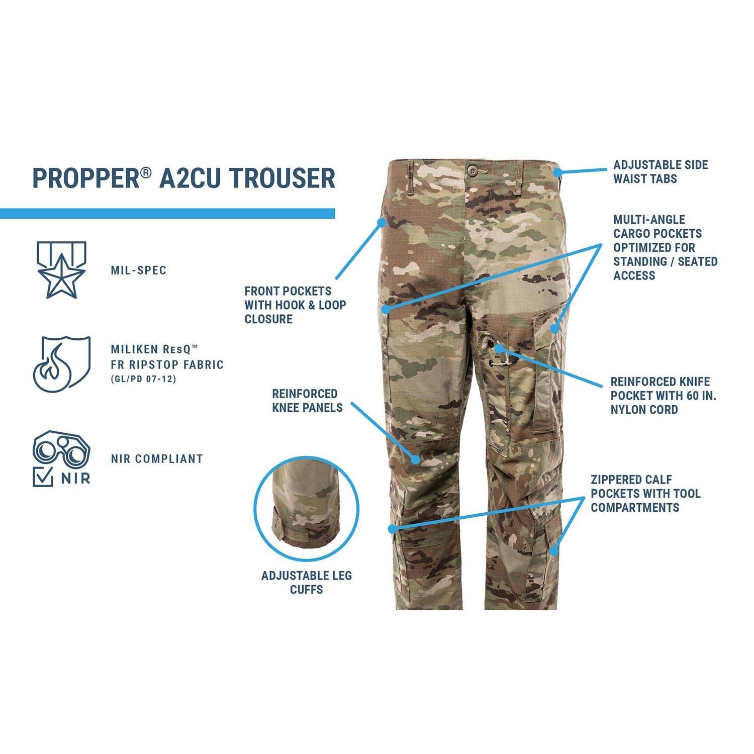 Propper Men's A2CU OCP Flight Suit Pants | Galls