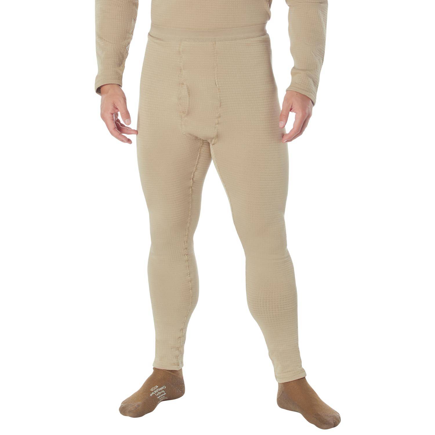ROTHCO ECWCS GEN III LEVEL II UNDERWEAR BOTTOMS DESERT SAND