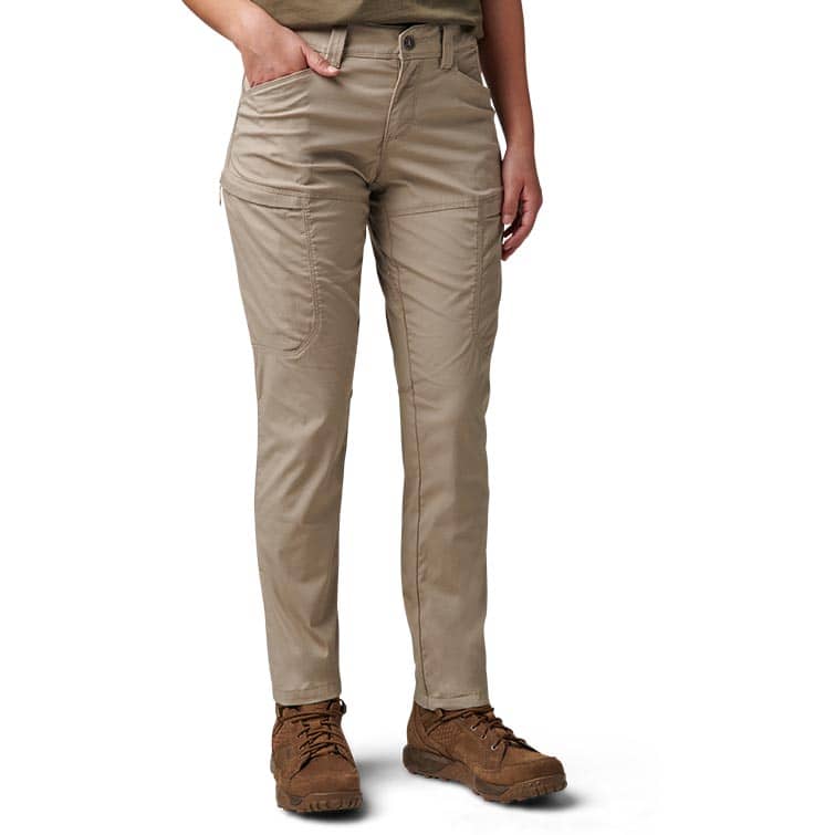 5.11 TACTICAL WOMEN'S SPIRE PANTS IN KHAKI