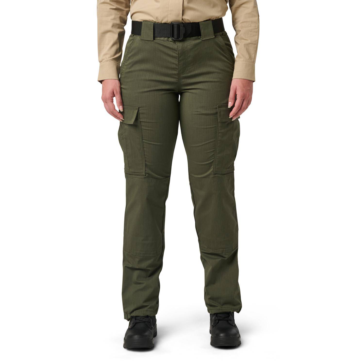 5.11 TACTICAL WOMEN'S FLEX-TAC TDU PANTS IN TDU GREEN