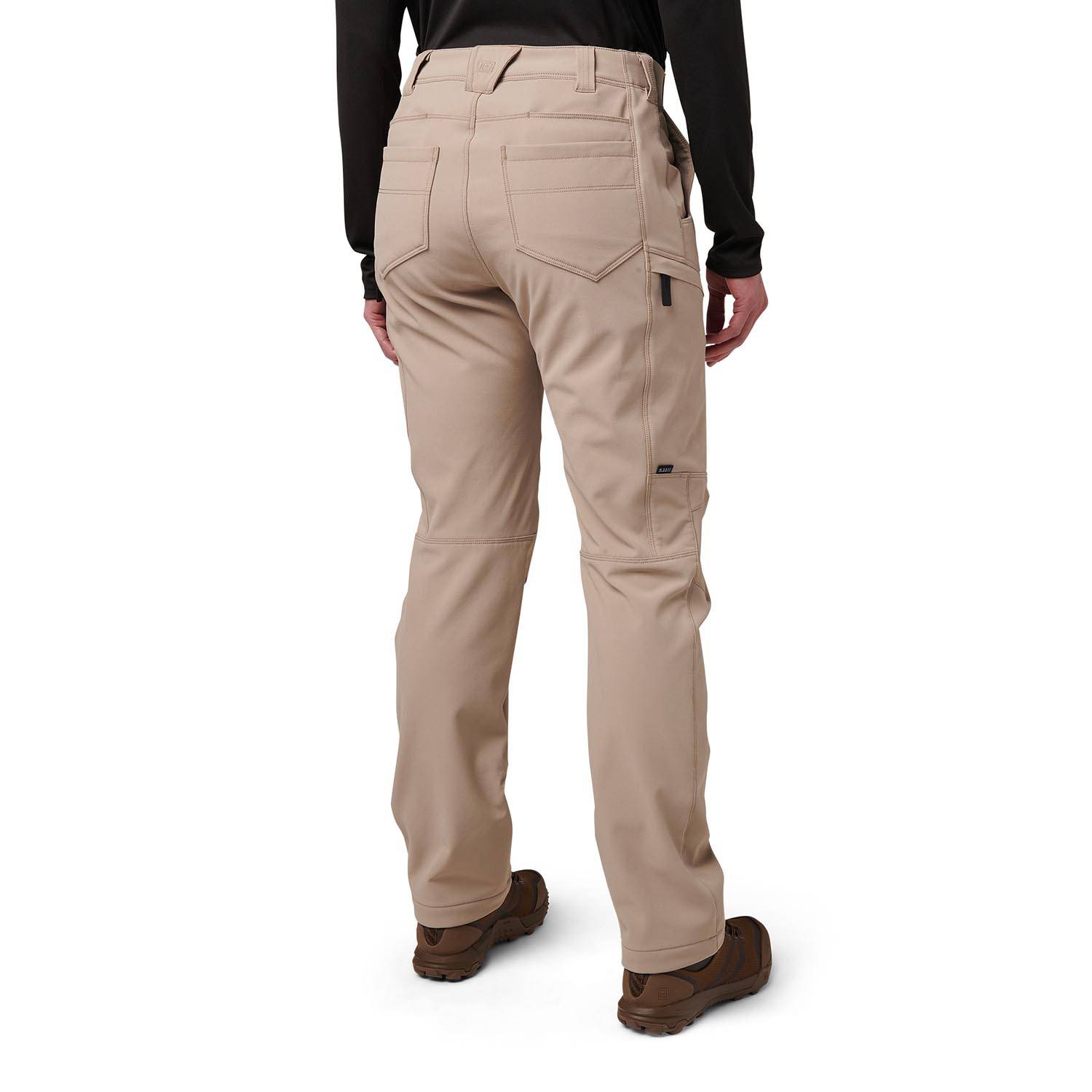 Pantalon 5.11 Apex Softshell Noir - Cargo Tactique, Imperméable/respirant, 10 Poches, Coupe Régulière