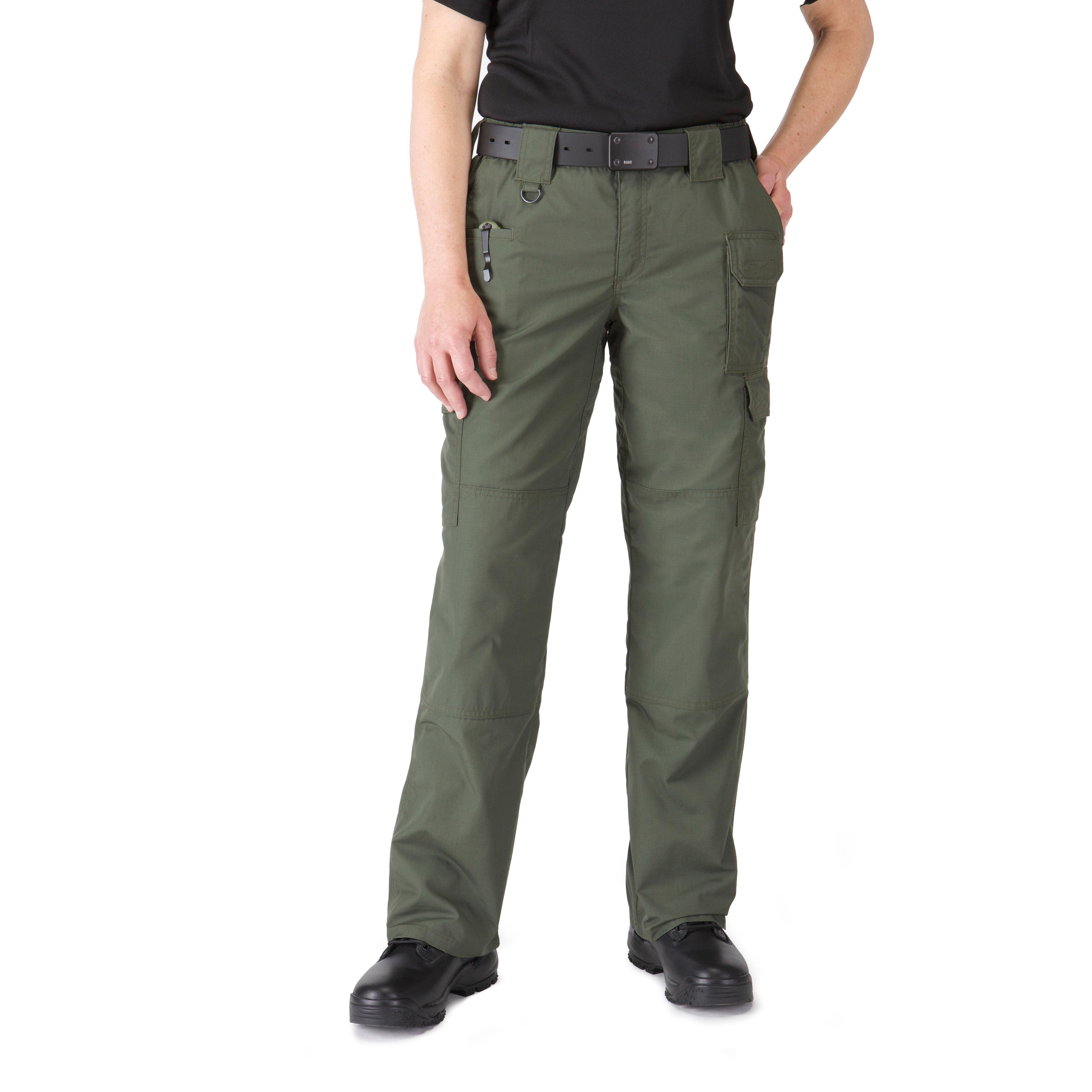 5.11 TACTICAL WOMEN'S TACLITE PRO RIPSTOP PANTS IN TDU GREEN