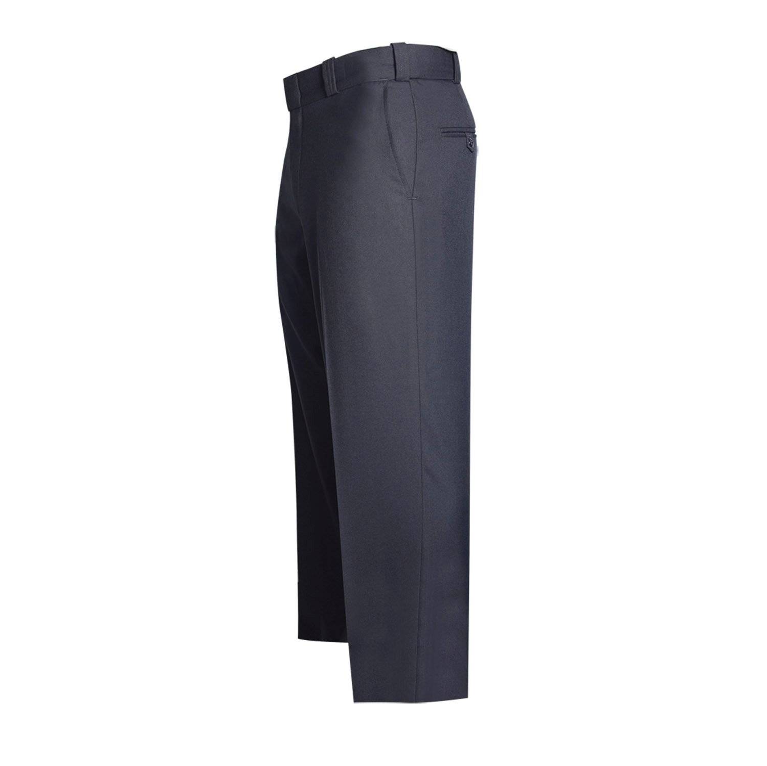 FLYING CROSS MEN'S POLYESTER COTTON TROUSERS WITH FLEX WAIST