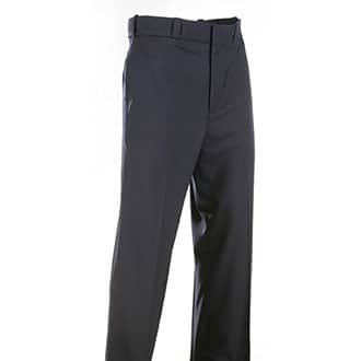 Flying Cross Men's Polyester Wool Trousers w/Flex Waistband.