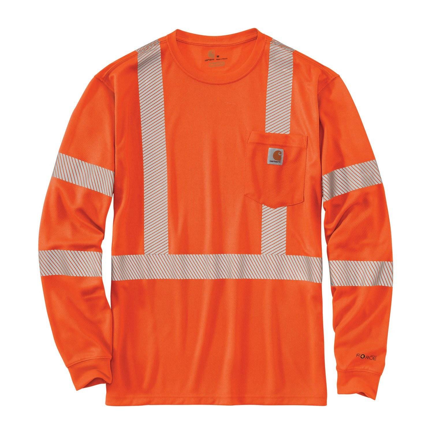 Carhartt Force High-Visibility Long Sleeve Class 3 T-Shirt