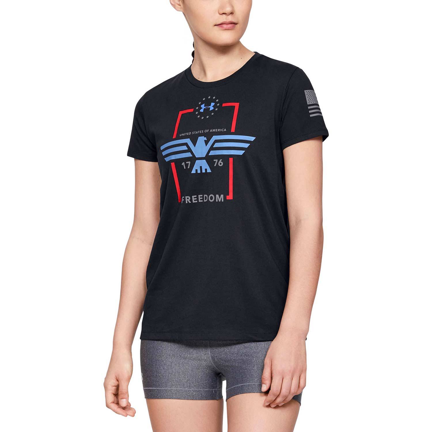 UNDER ARMOUR WOMEN’S FREEDOM EAGLE GRAPHIC T-SHIRT