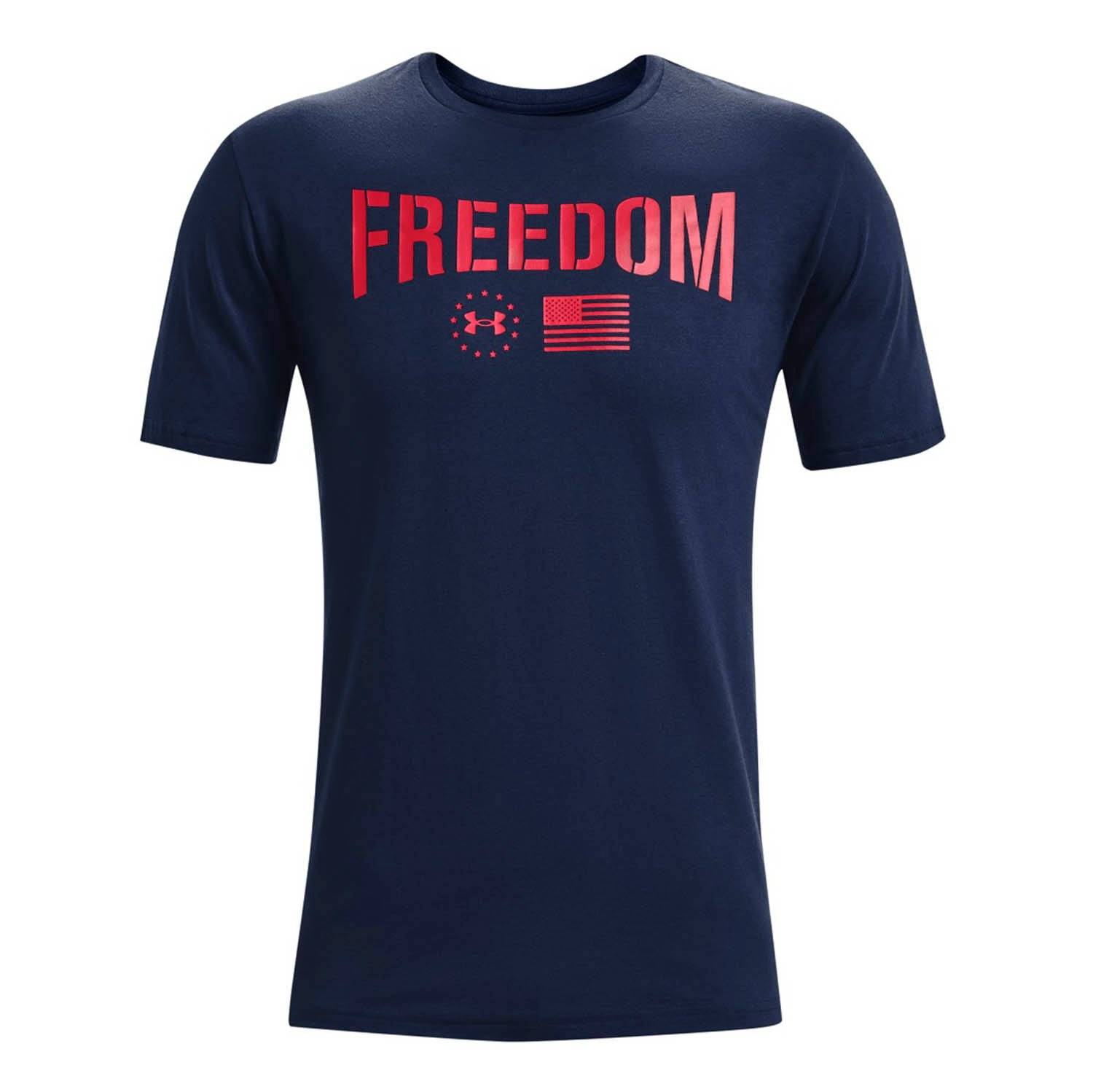 UNDER ARMOUR FREEDOM LOCKUP FLAG GRAPHIC TEE