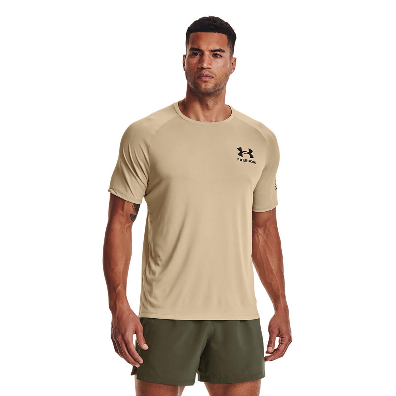 UNDER ARMOUR FREEDOM TECH T-SHIRT