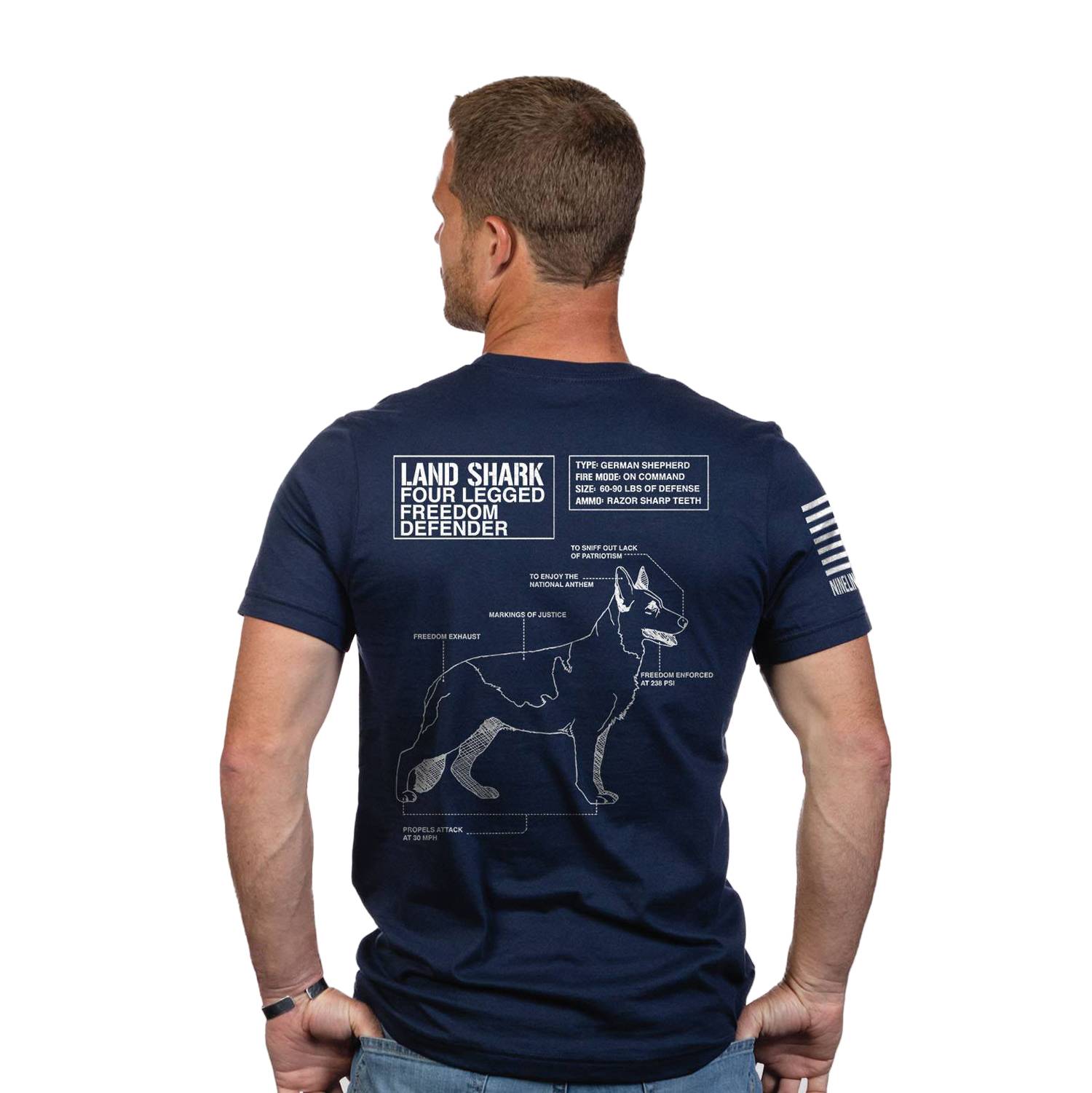 Nine Line Apparel Landshark Men's TShirt