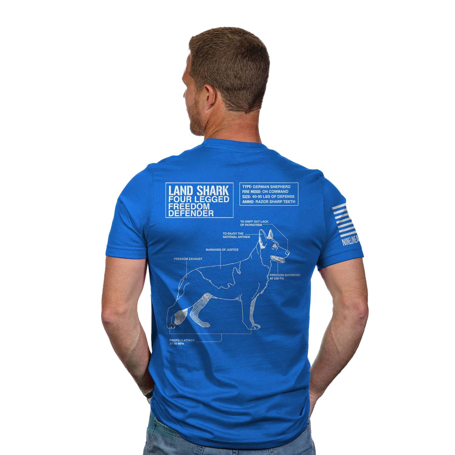 Nine Line Apparel Landshark Men's TShirt