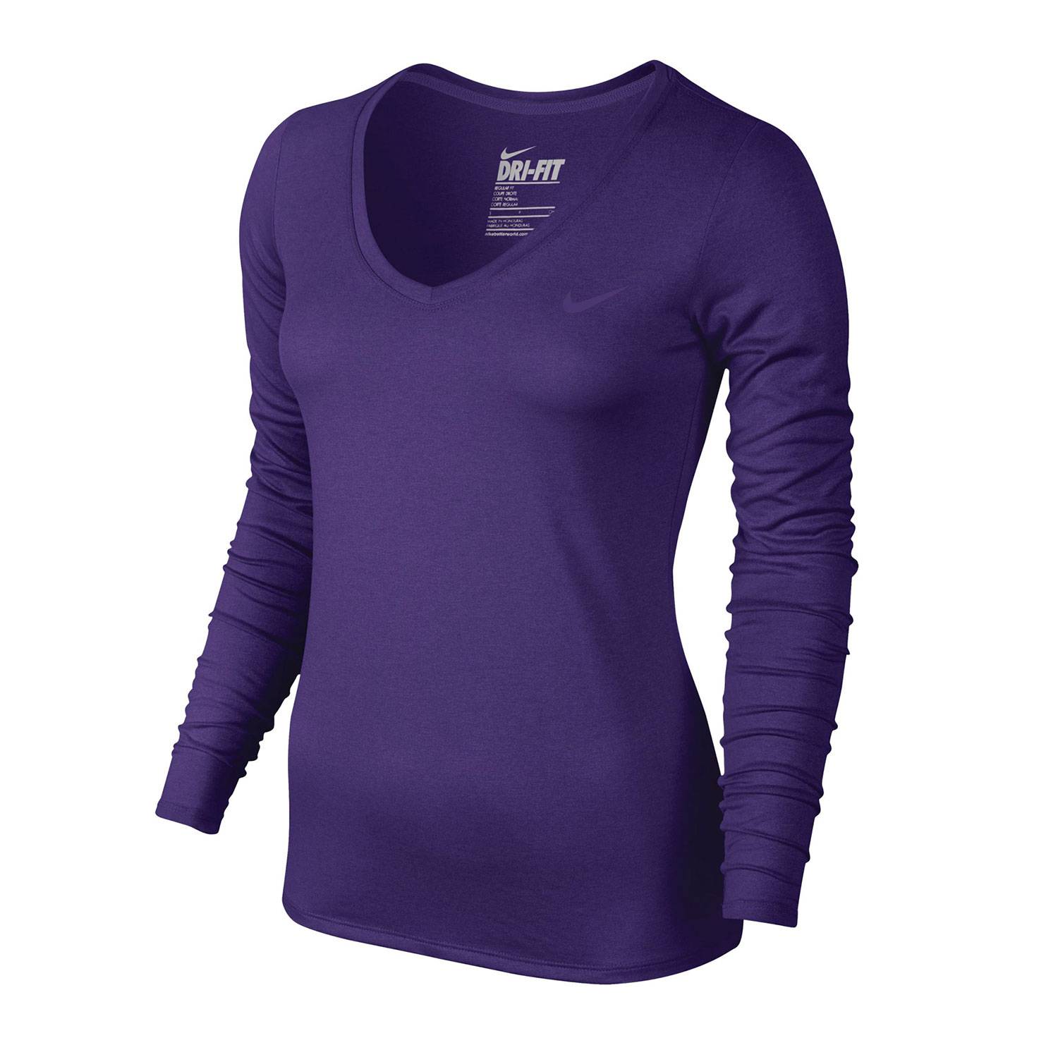 Nike Women's Legend V-Neck Long Sleeve Shirt