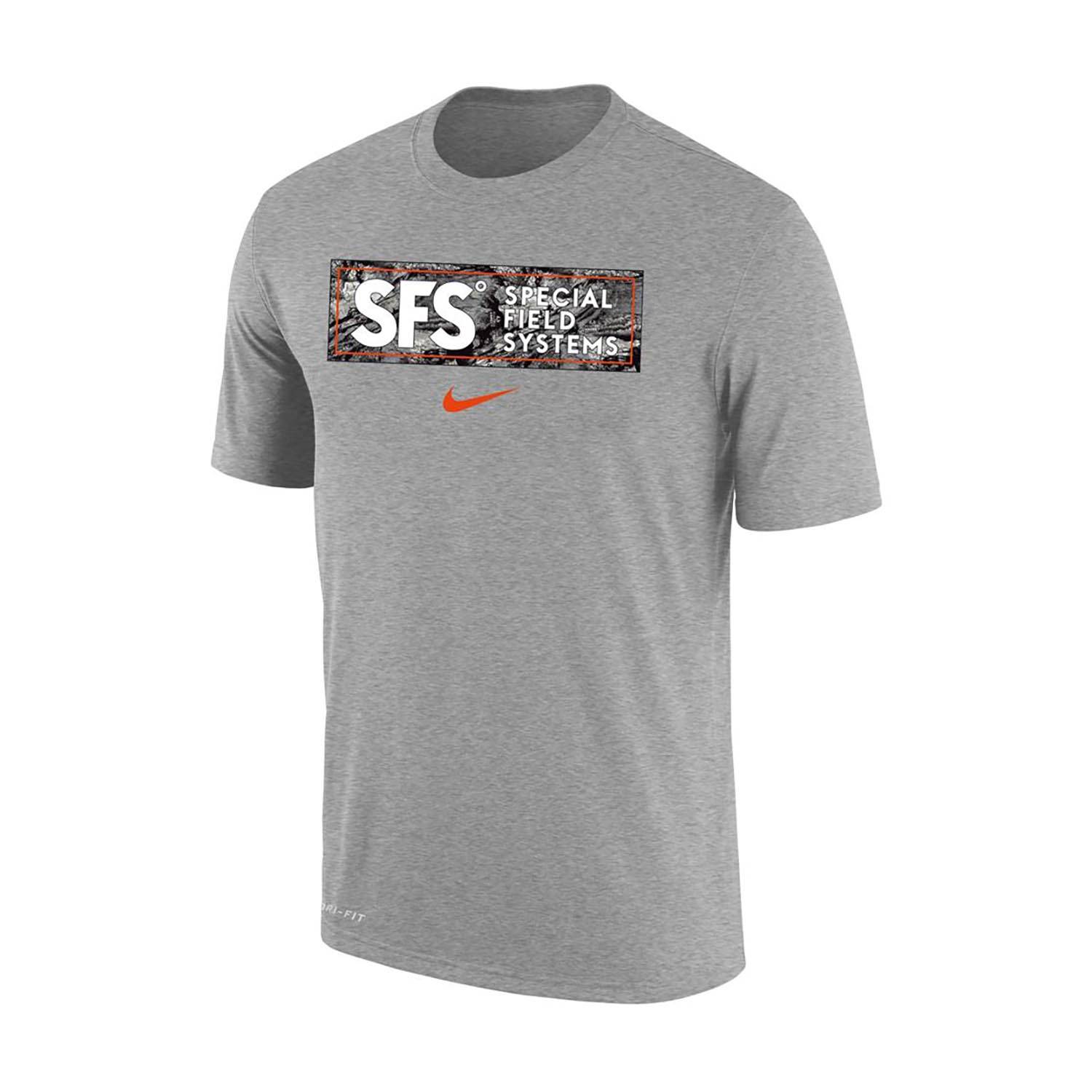 NIKE MEN'S SFS CAMO BADGE DRI-FIT T-SHIRT