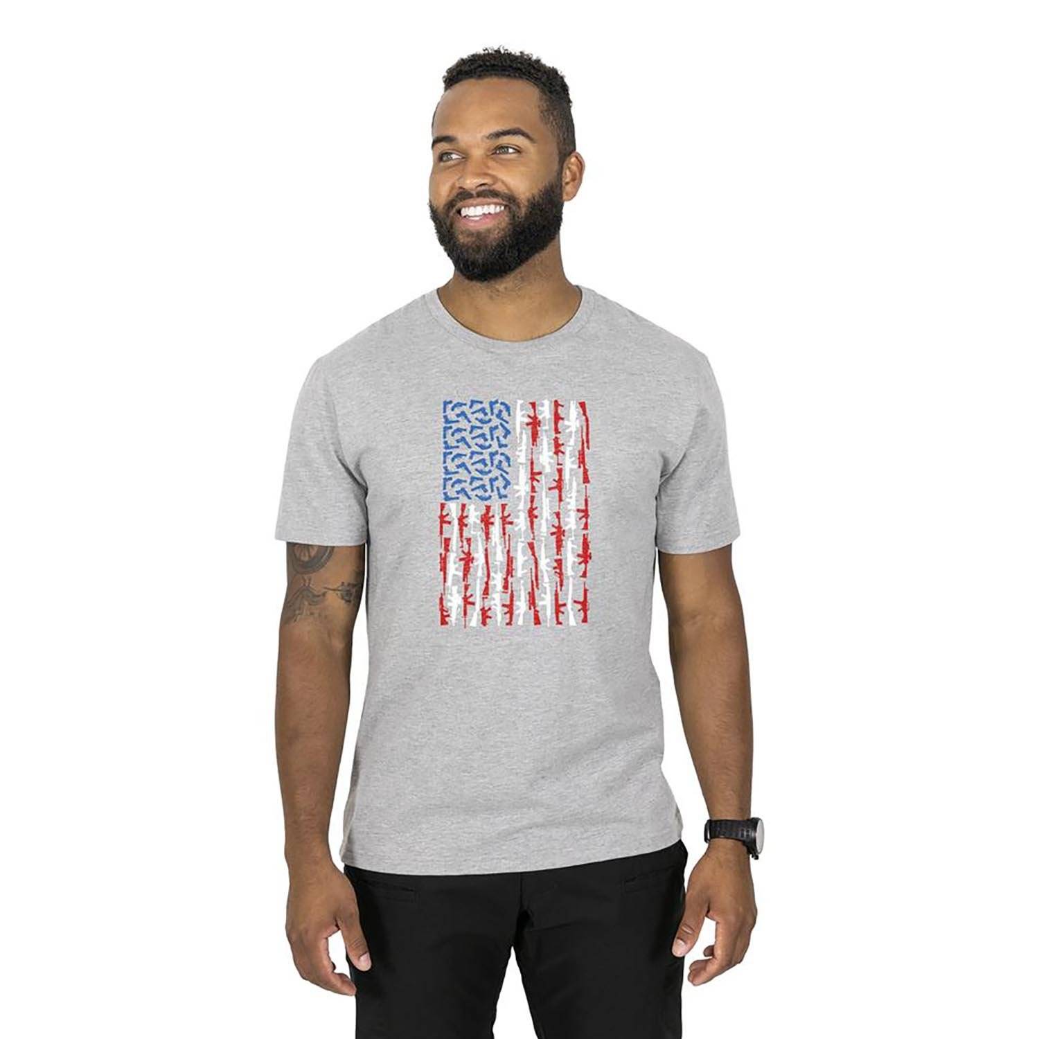 Mission Made Men's Gun Flag T-Shirt