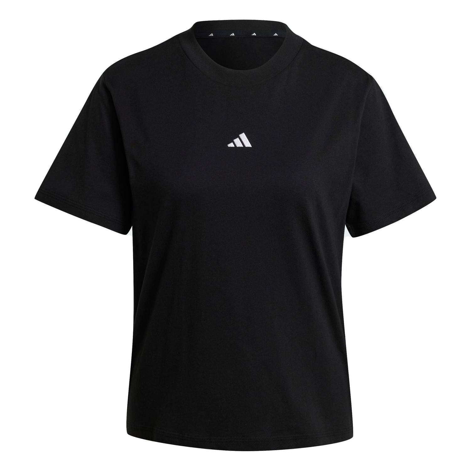 ADIDAS WOMEN'S ESSENTIALS SMALL LOGO COTTON T-SHIRT