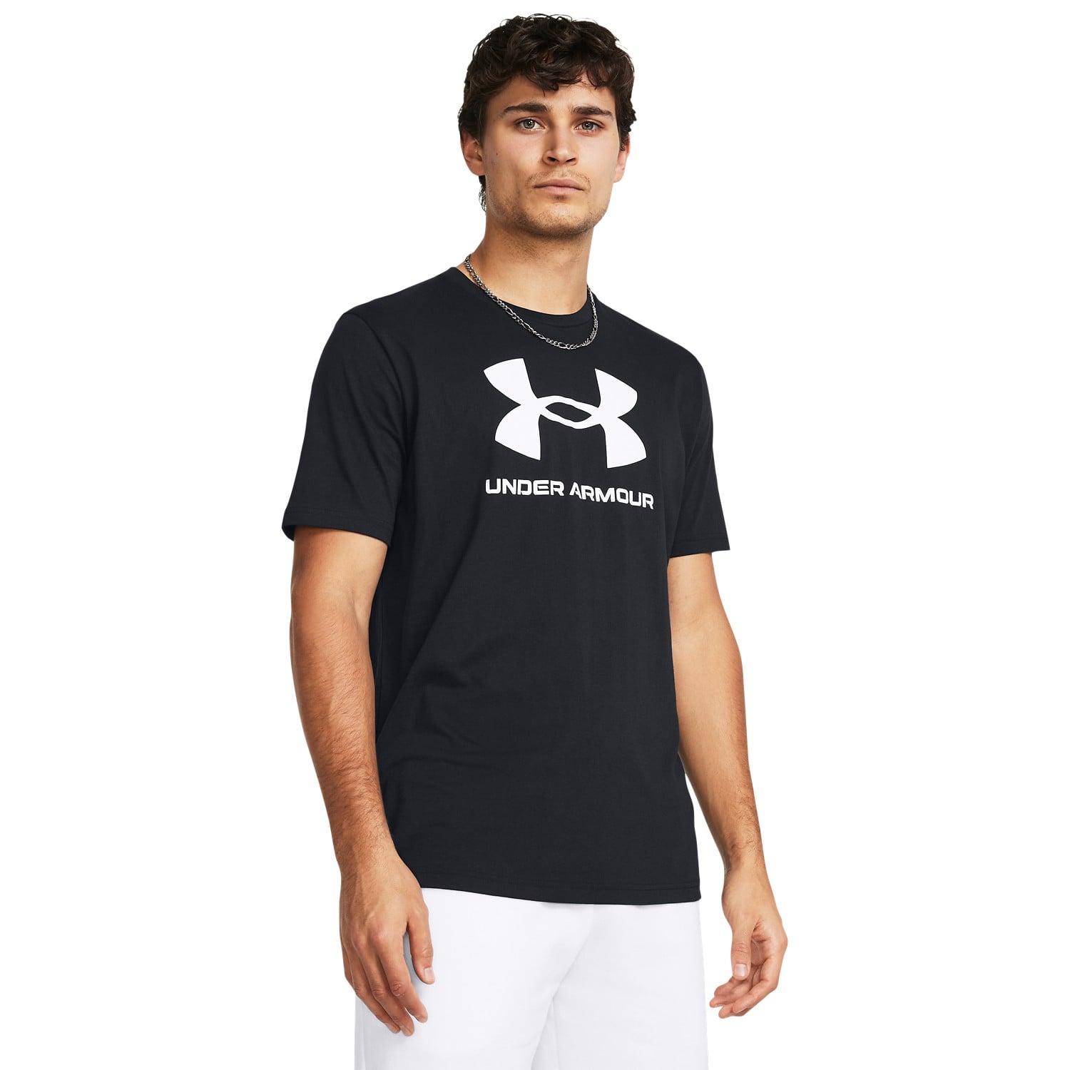 UNDER ARMOUR MEN'S SPORTSTYLE LOGO SHORT SLEEVE T-SHIRT