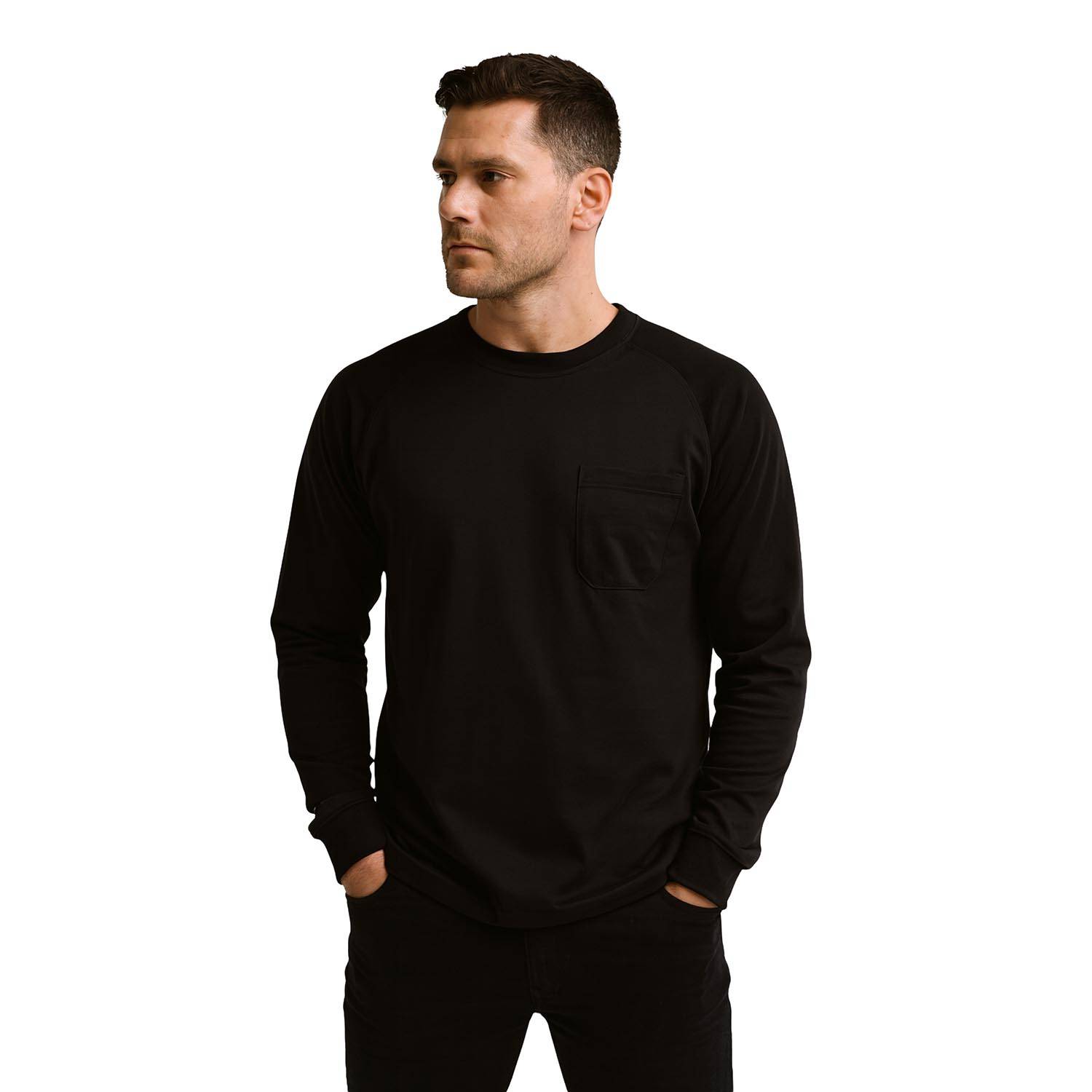 NKE MEN'S FR LONG SLEEVE T-SHIRT