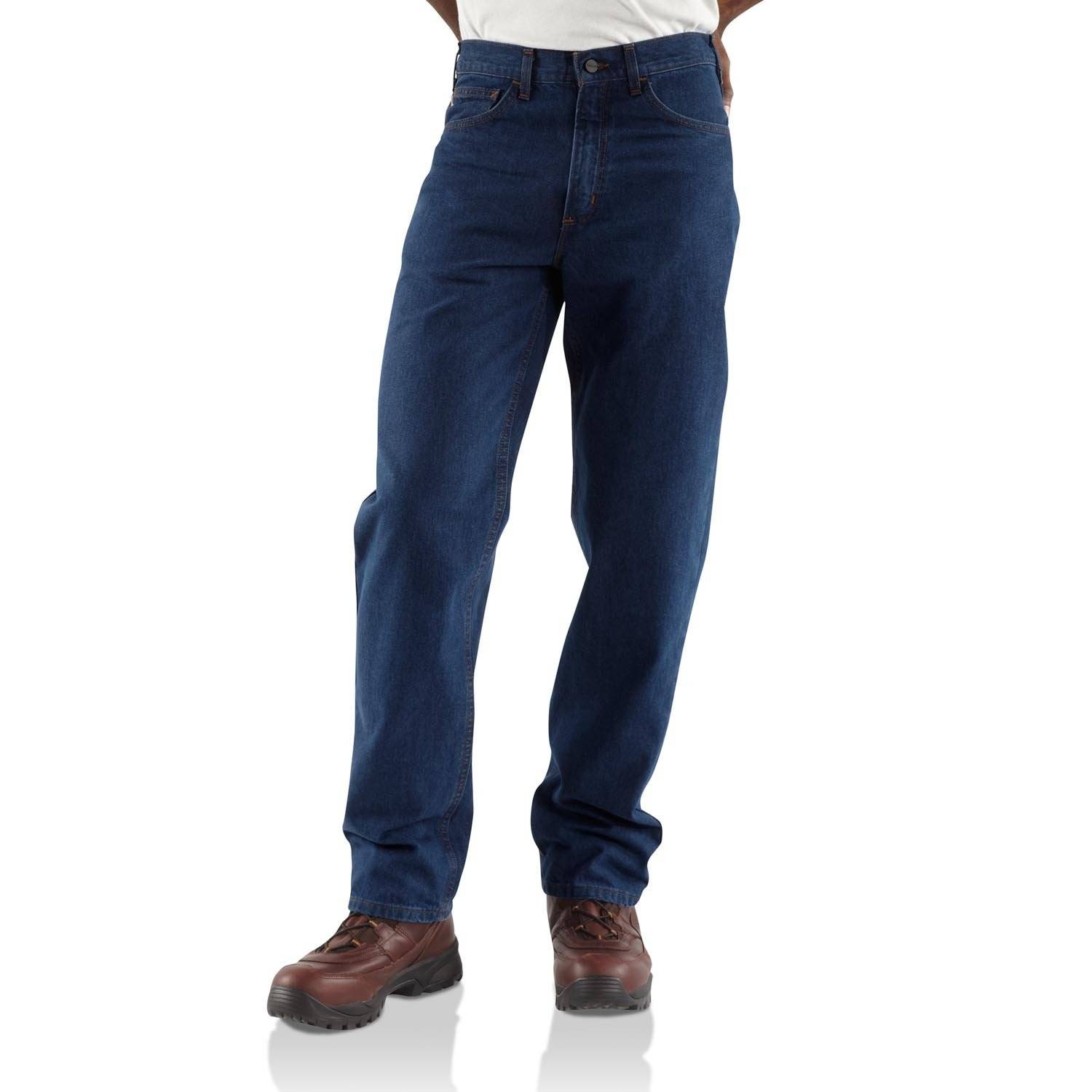 Carhartt Flame-Resistant Signature Relaxed Fit Denim Jeans