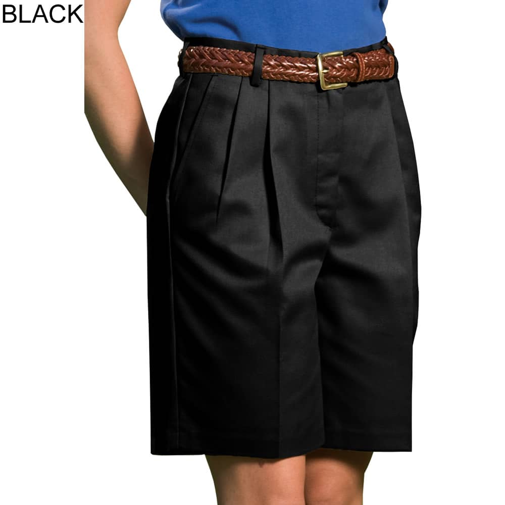 Edwards Ladies Business Casual Pleated Chino Short