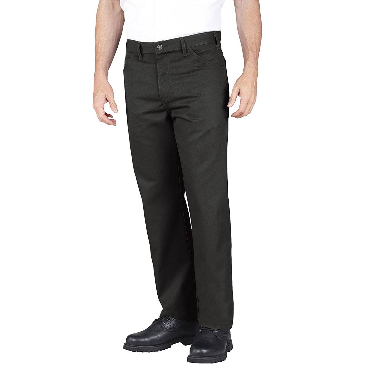 Dickies Men's Regular Fit Five Pocket Stay Dark Pant