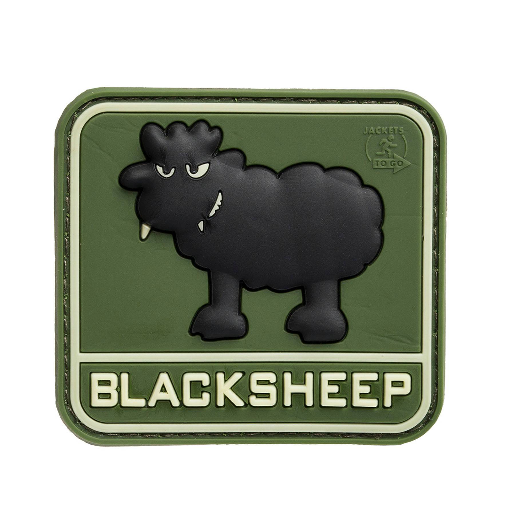 PFI Fashions JTG Black Sheep Rubber Patch